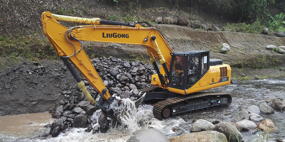 Máy xúc đào Liugong excavator 925